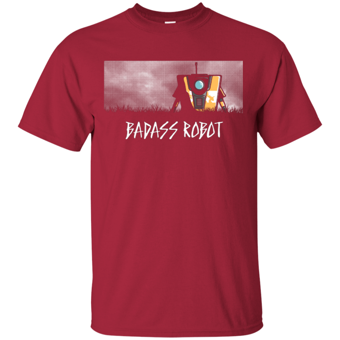 T-Shirts Cardinal / Small BADASS ROBOT T-Shirt