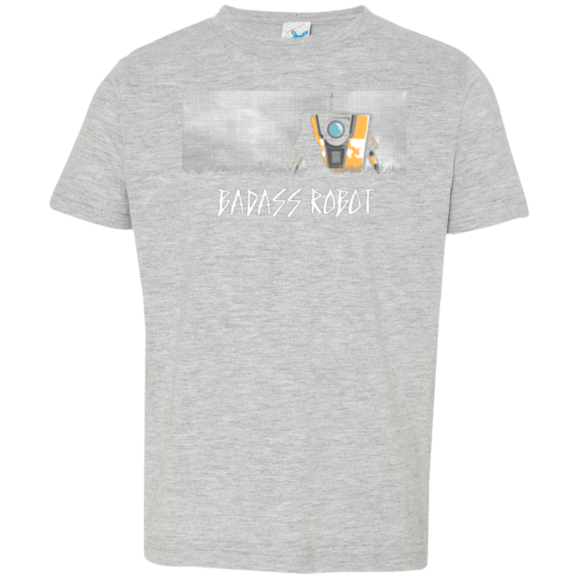 T-Shirts Heather / 2T BADASS ROBOT Toddler Premium T-Shirt