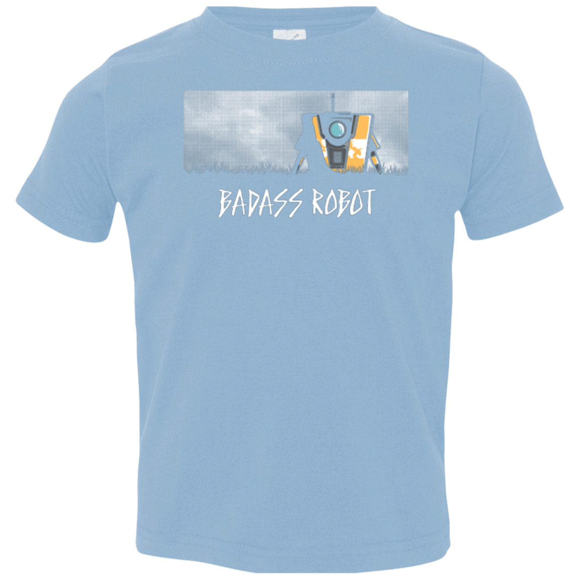 T-Shirts Light Blue / 2T BADASS ROBOT Toddler Premium T-Shirt