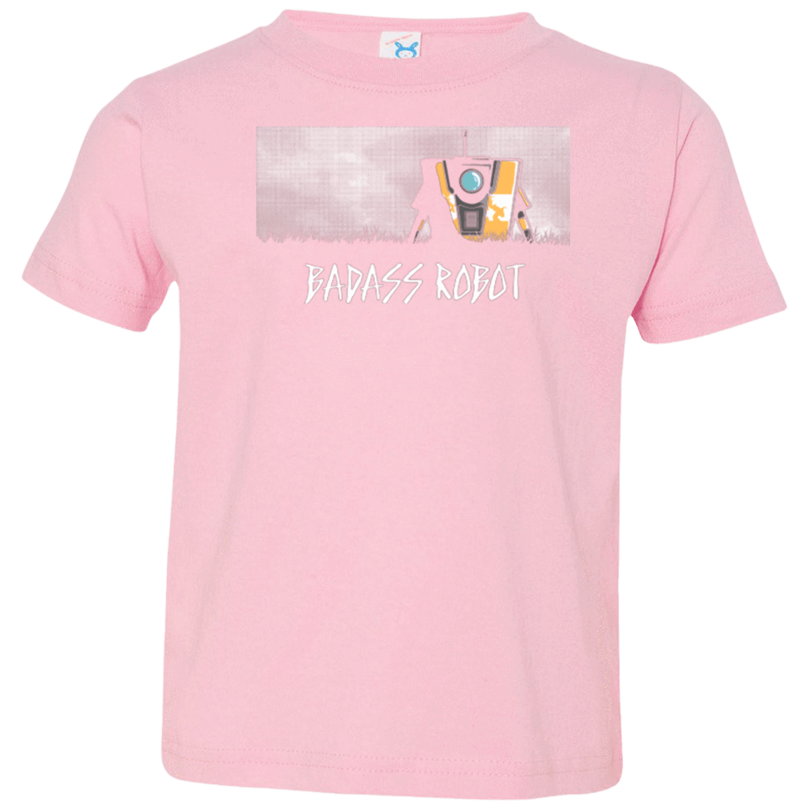 T-Shirts Pink / 2T BADASS ROBOT Toddler Premium T-Shirt