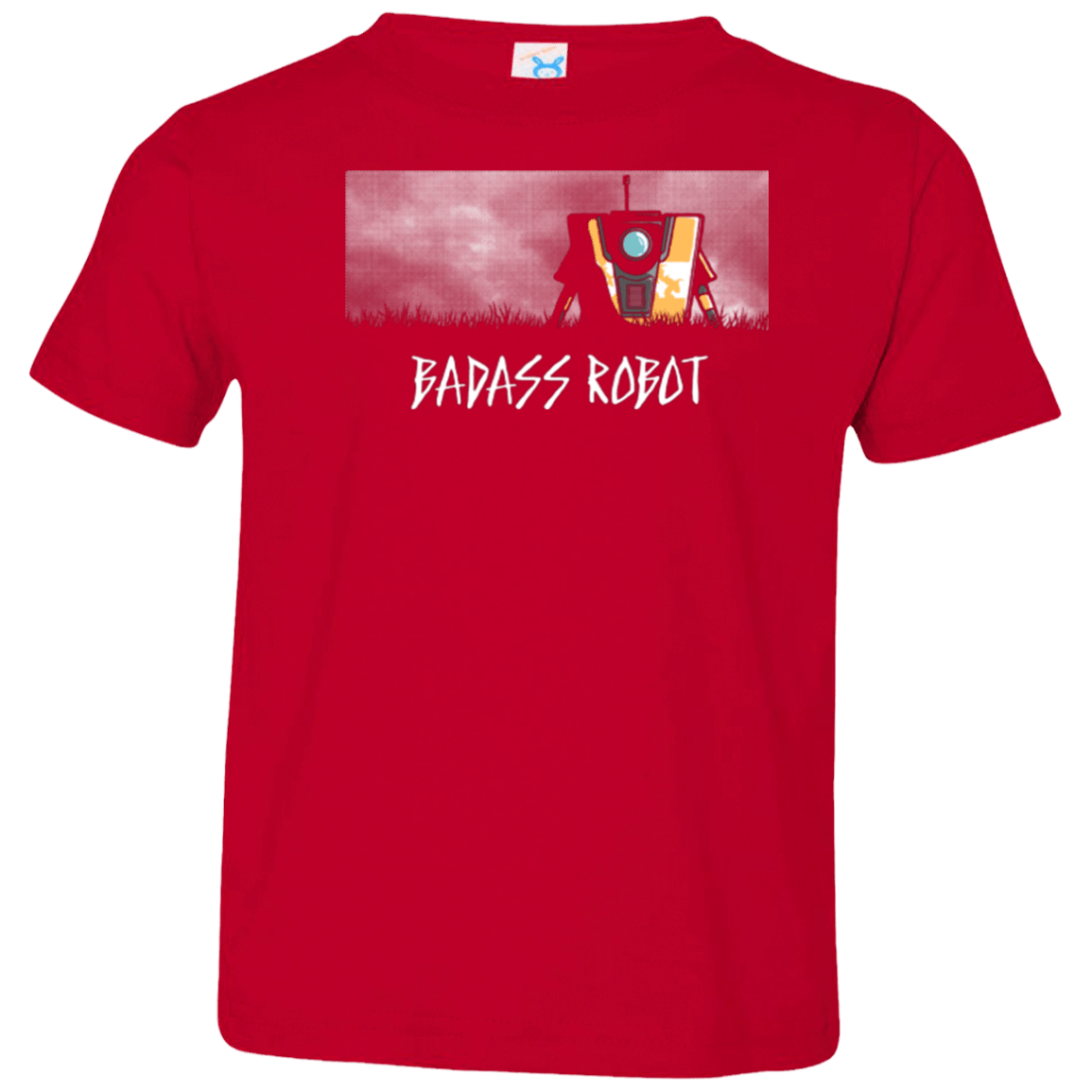 T-Shirts Red / 2T BADASS ROBOT Toddler Premium T-Shirt