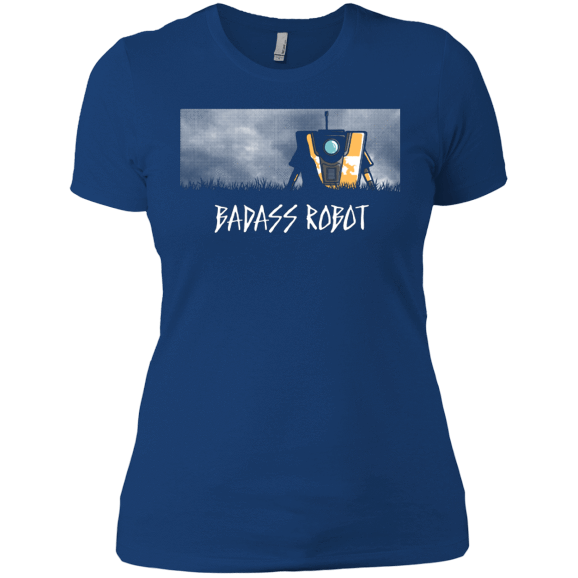 T-Shirts Royal / X-Small BADASS ROBOT Women's Premium T-Shirt
