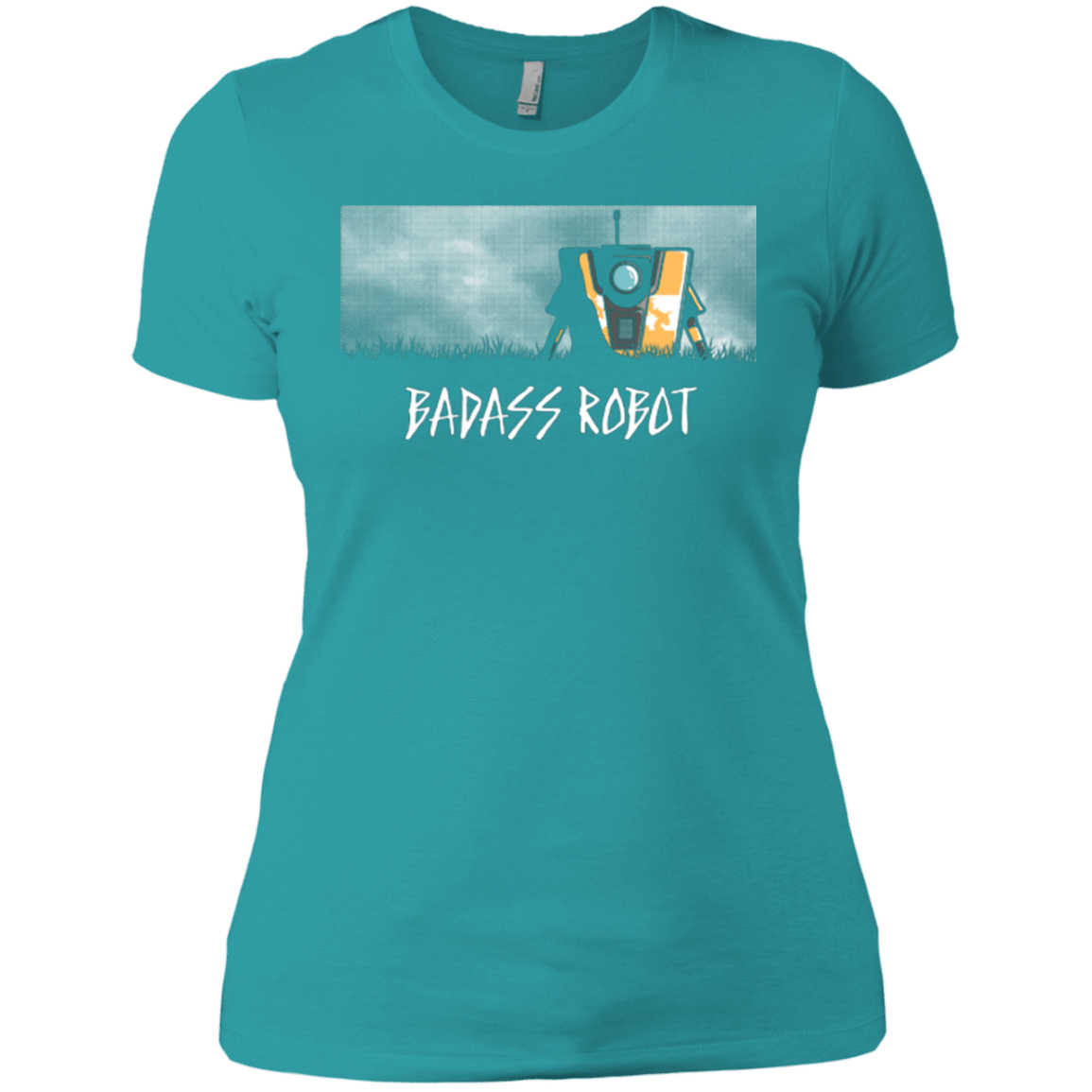 T-Shirts Tahiti Blue / X-Small BADASS ROBOT Women's Premium T-Shirt