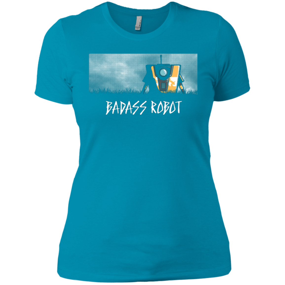 T-Shirts Turquoise / X-Small BADASS ROBOT Women's Premium T-Shirt