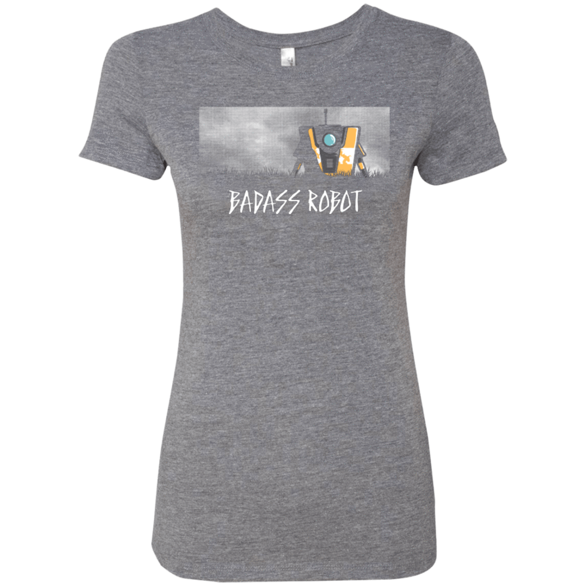 T-Shirts Premium Heather / Small BADASS ROBOT Women's Triblend T-Shirt