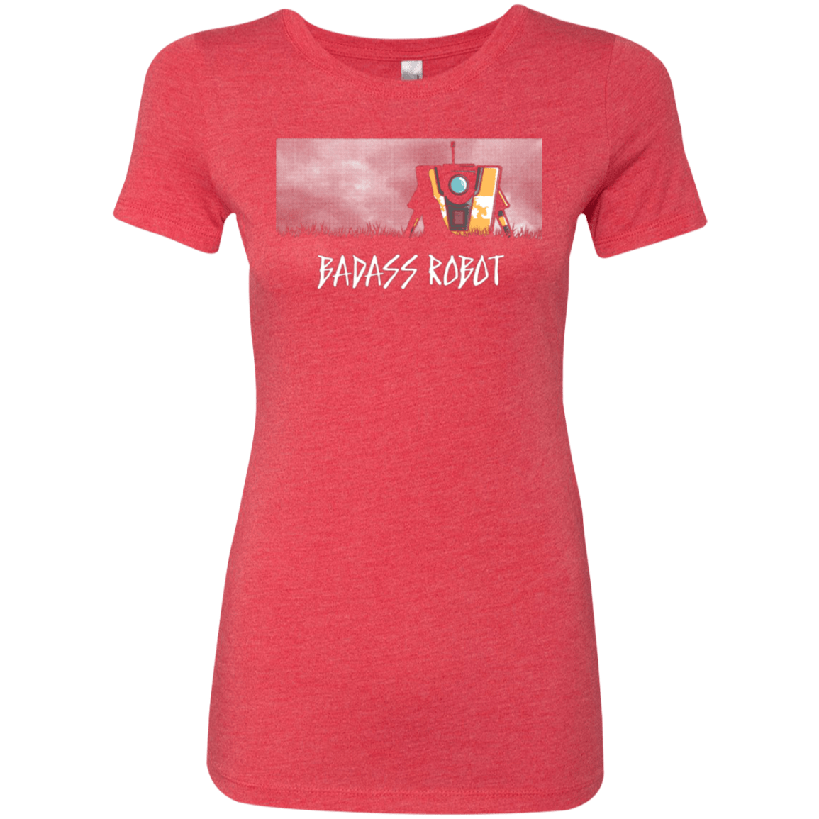 T-Shirts Vintage Red / Small BADASS ROBOT Women's Triblend T-Shirt