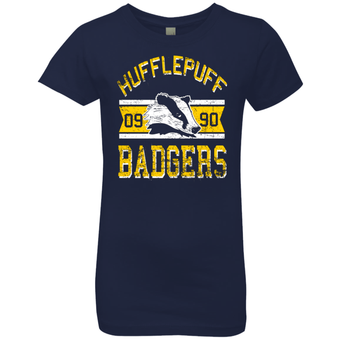T-Shirts Midnight Navy / YXS Badgers Girls Premium T-Shirt