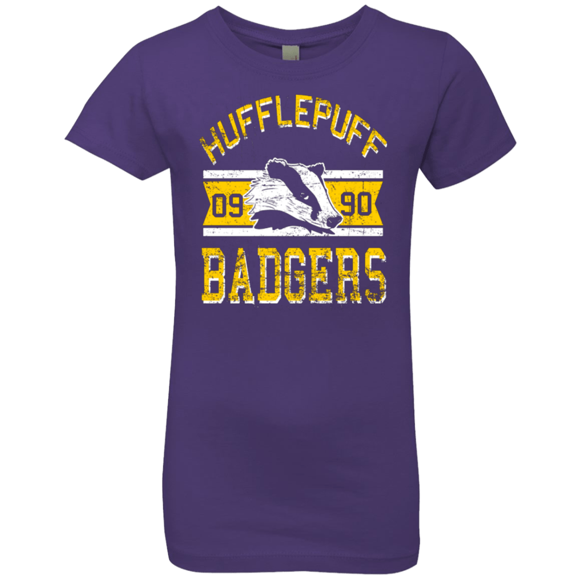 T-Shirts Purple Rush / YXS Badgers Girls Premium T-Shirt