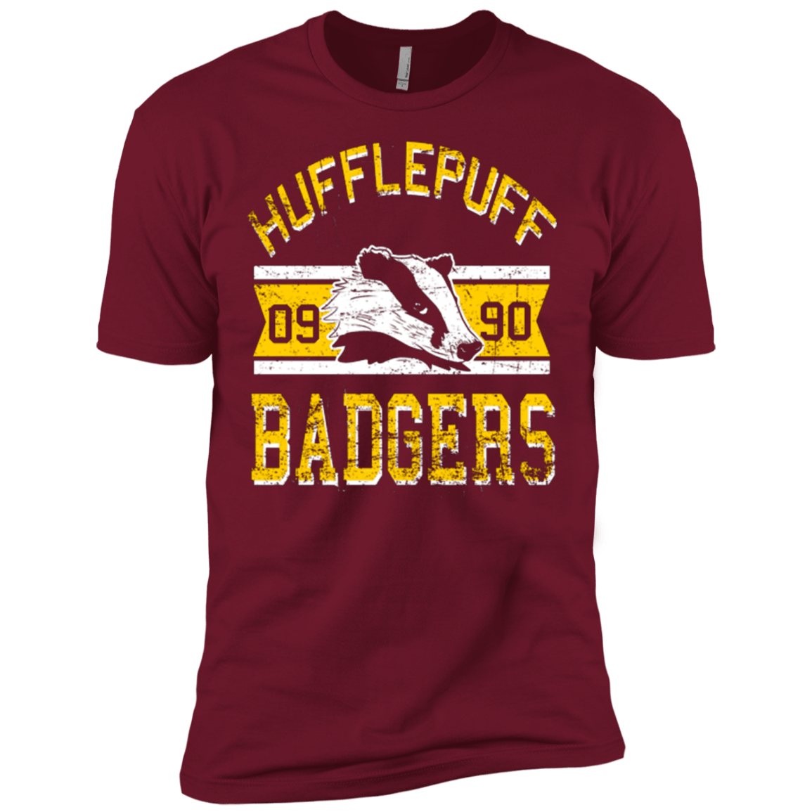 T-Shirts Cardinal / X-Small Badgers Men's Premium T-Shirt