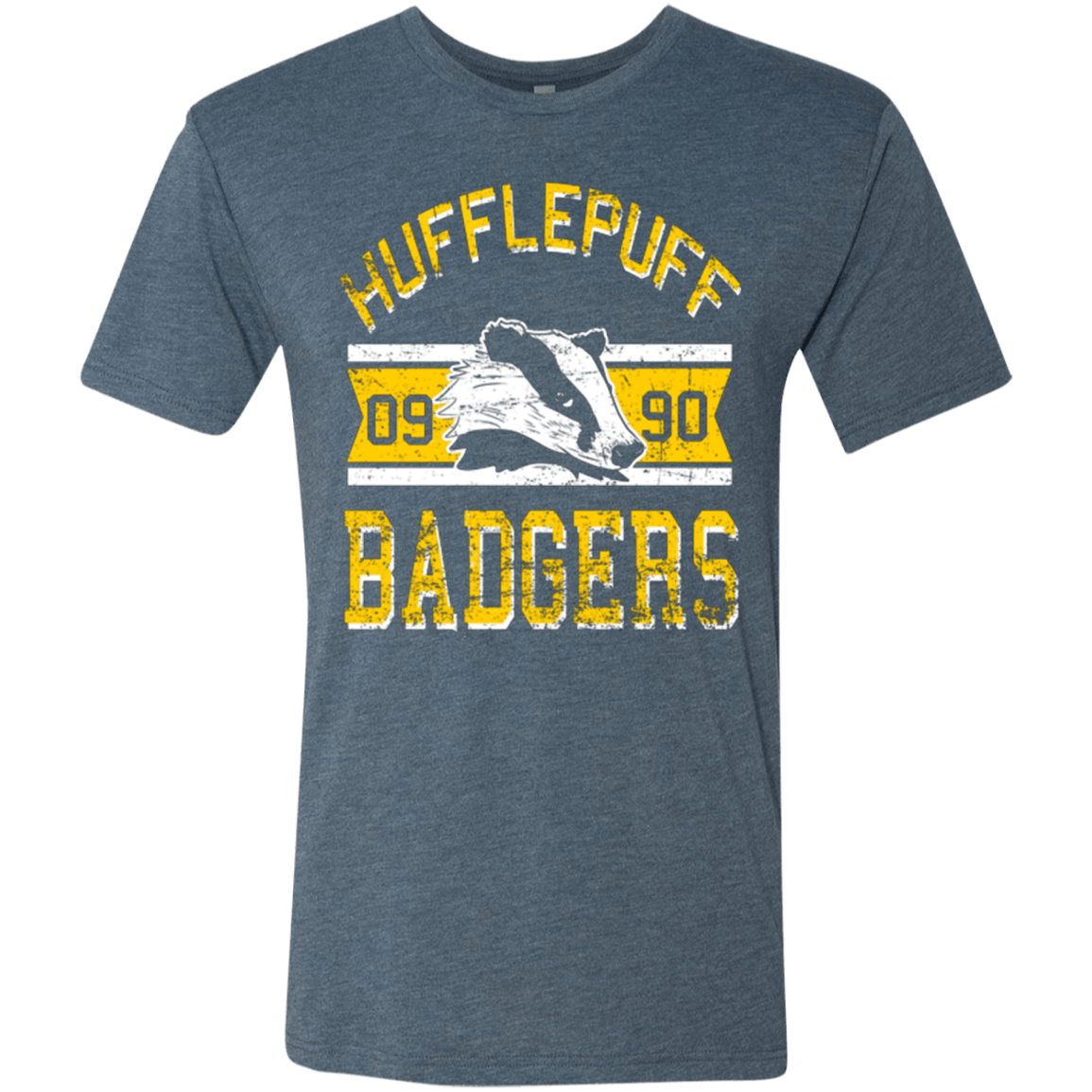 T-Shirts Indigo / Small Badgers Men's Triblend T-Shirt