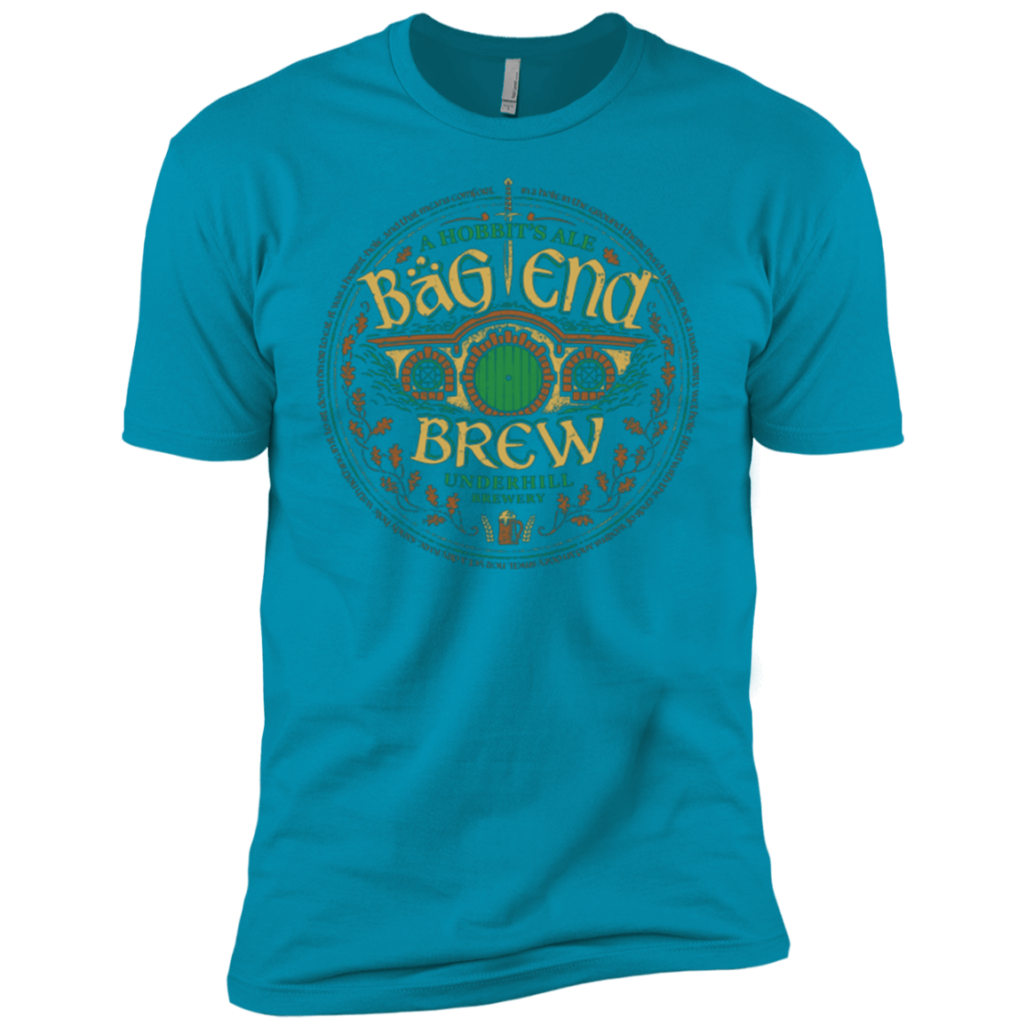 T-Shirts Turquoise / YXS Bag End Brew Boys Premium T-Shirt