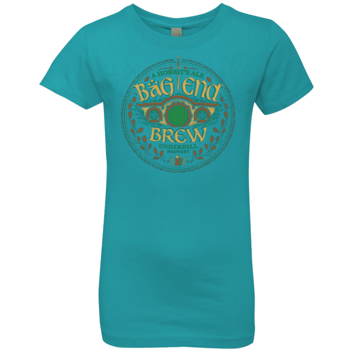 T-Shirts Tahiti Blue / YXS Bag End Brew Girls Premium T-Shirt