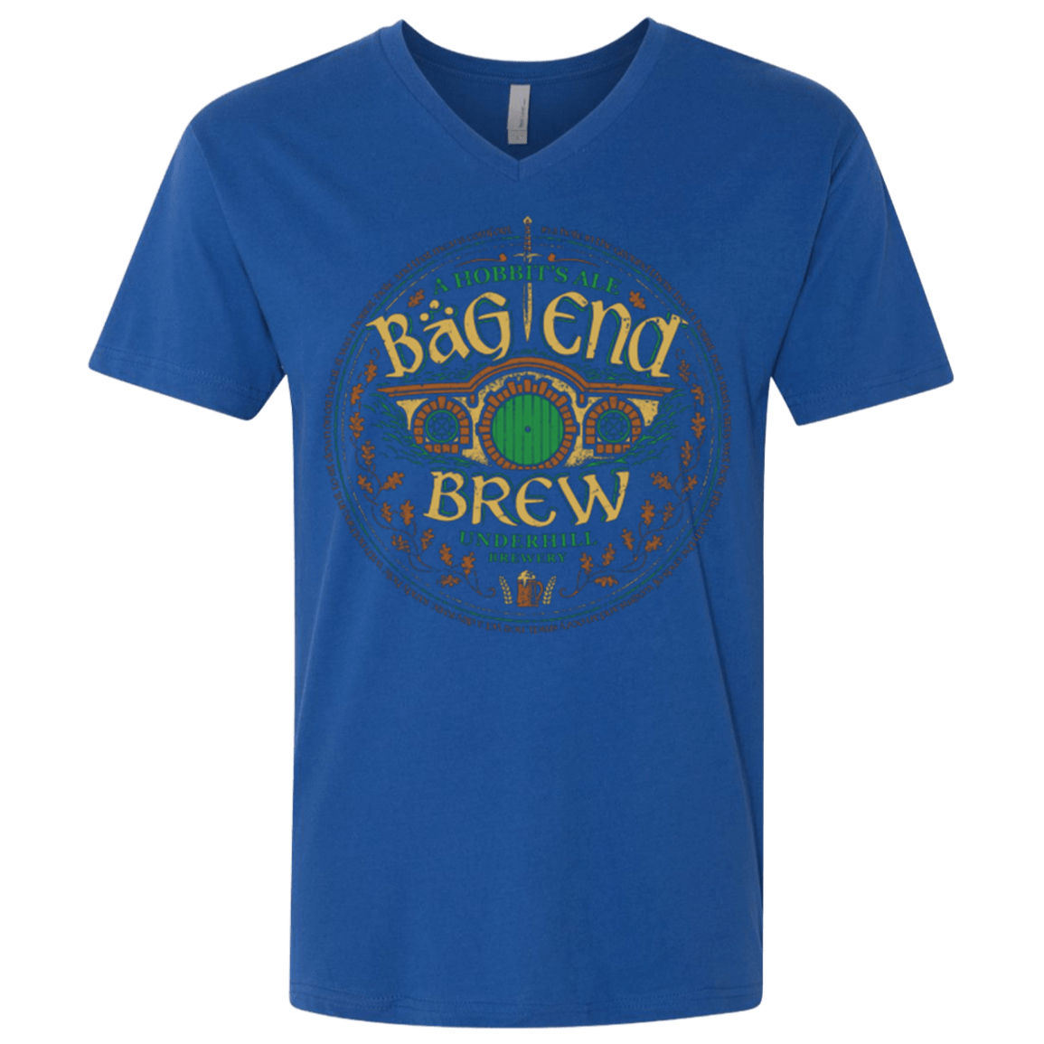 T-Shirts Royal / X-Small Bag End Brew Men's Premium V-Neck