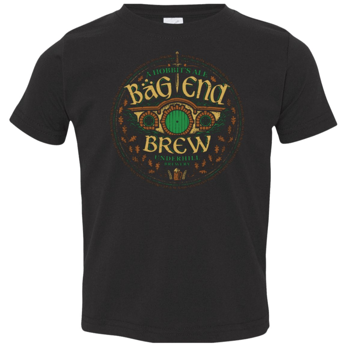 T-Shirts Black / 2T Bag End Brew Toddler Premium T-Shirt