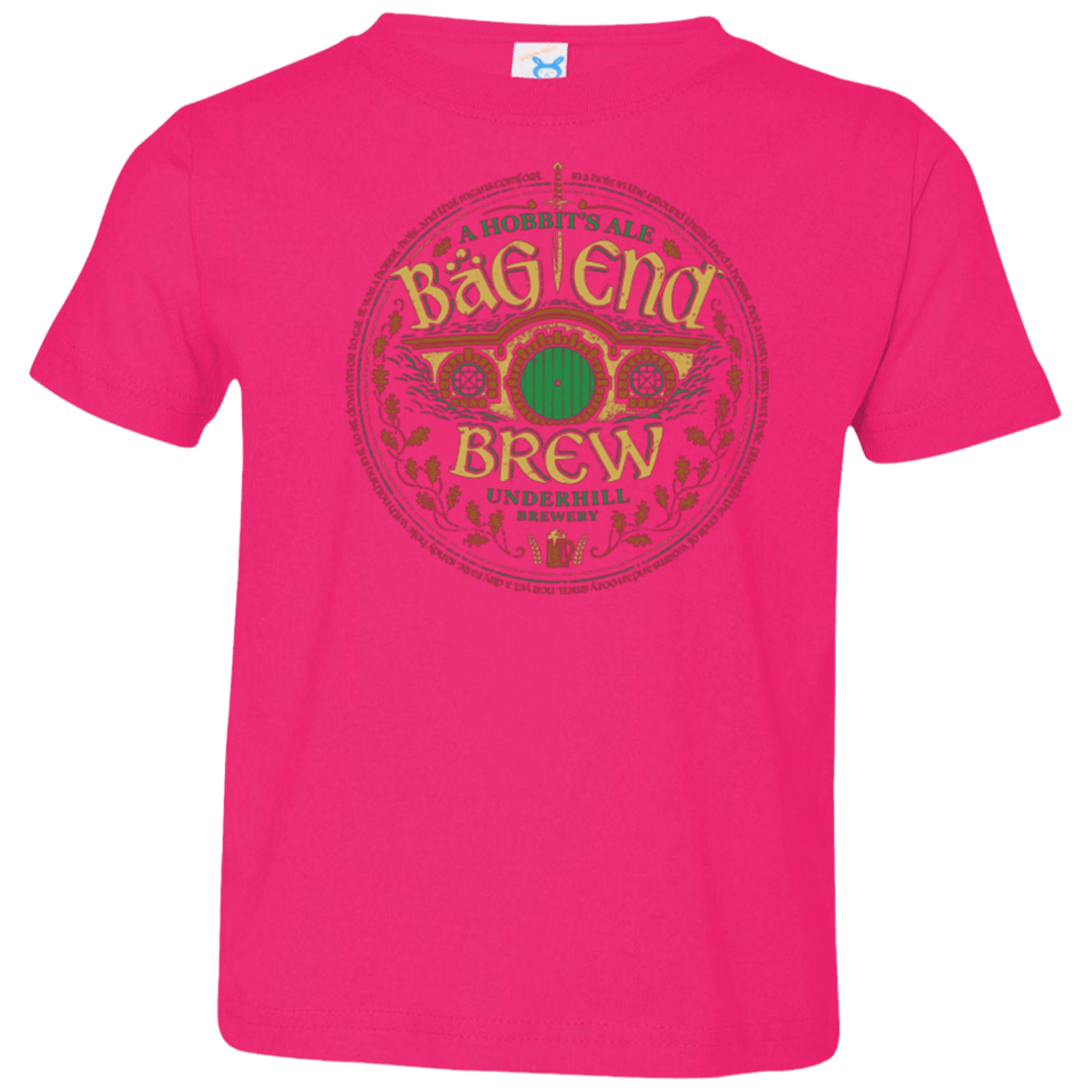T-Shirts Hot Pink / 2T Bag End Brew Toddler Premium T-Shirt