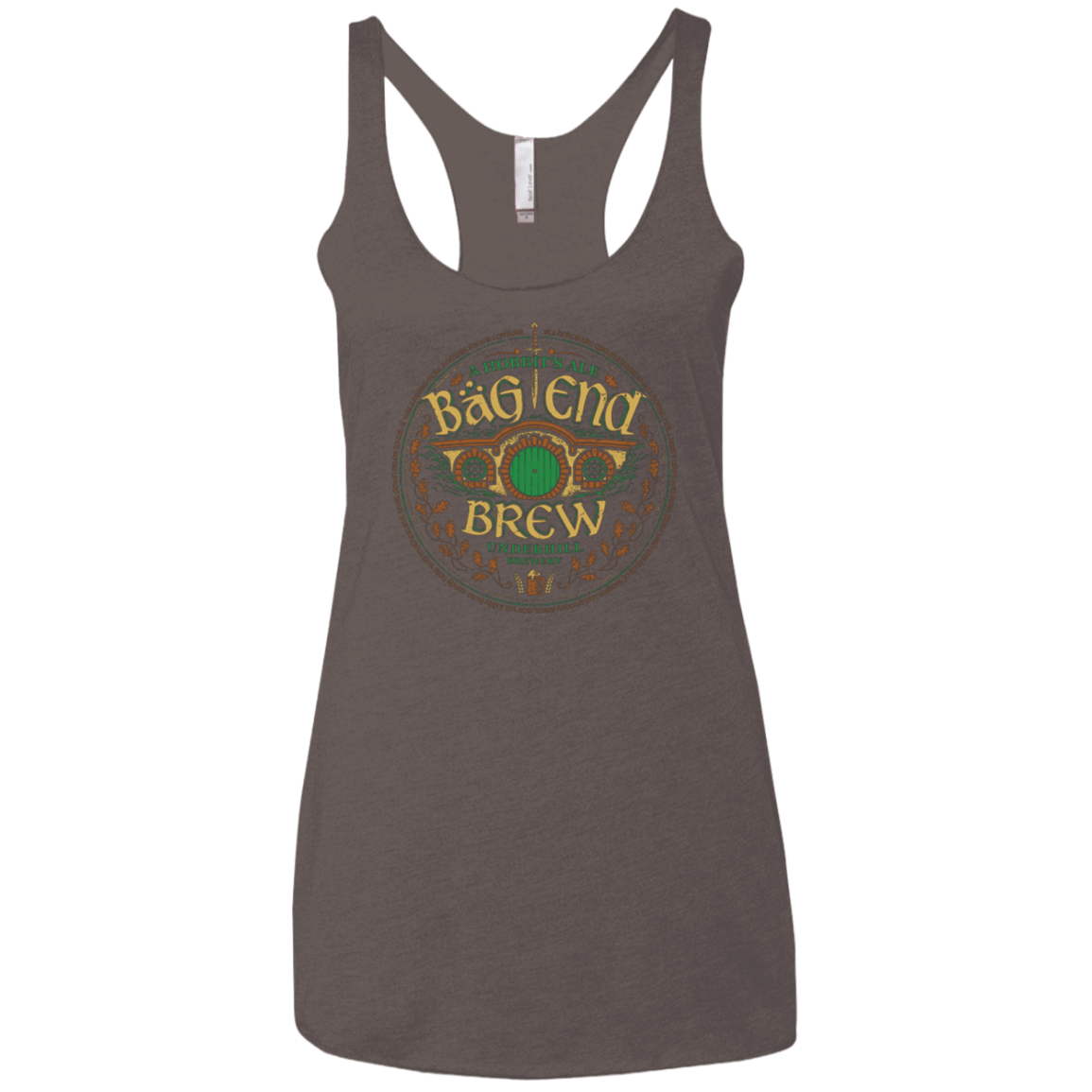 T-Shirts Macchiato / X-Small Bag End Brew Women's Triblend Racerback Tank