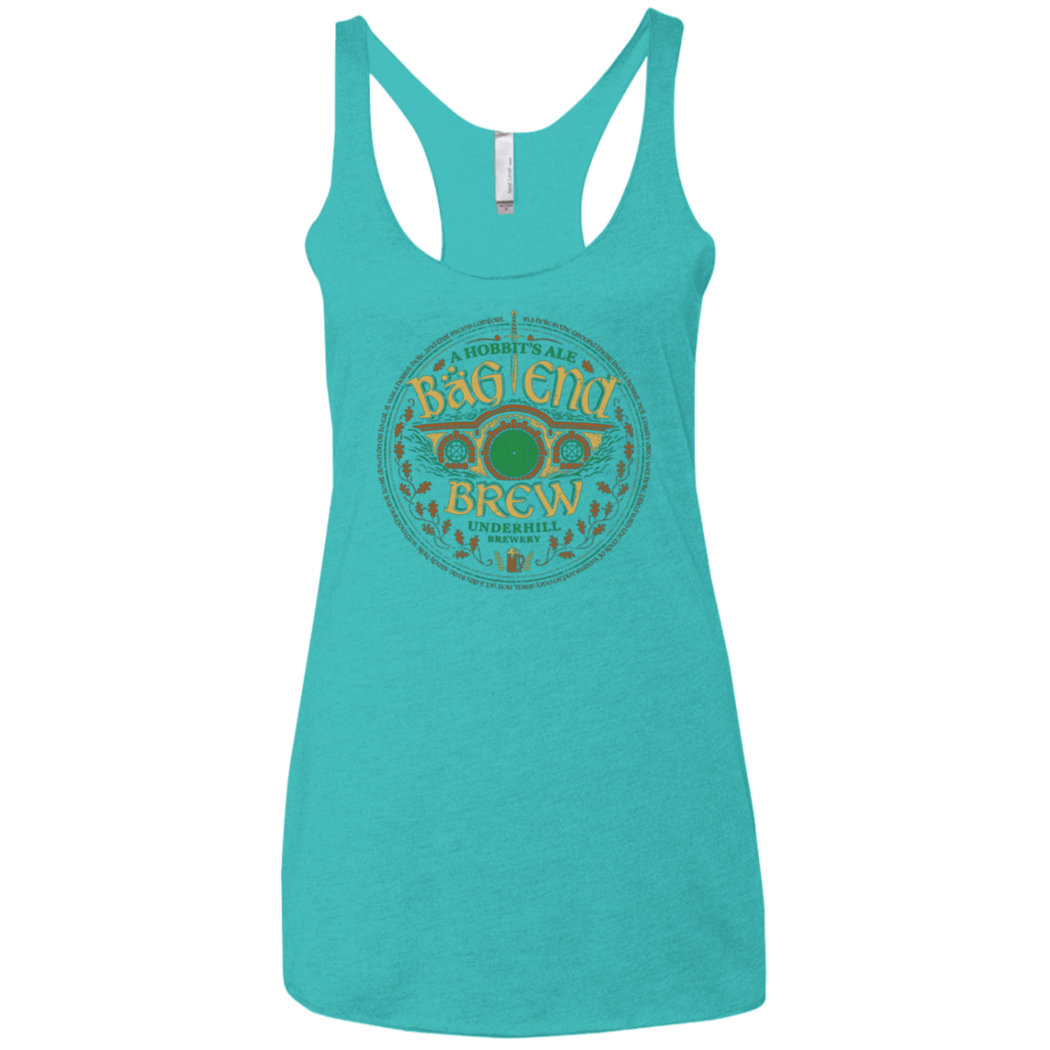 Bag End Brew Women's Triblend Racerback Tank