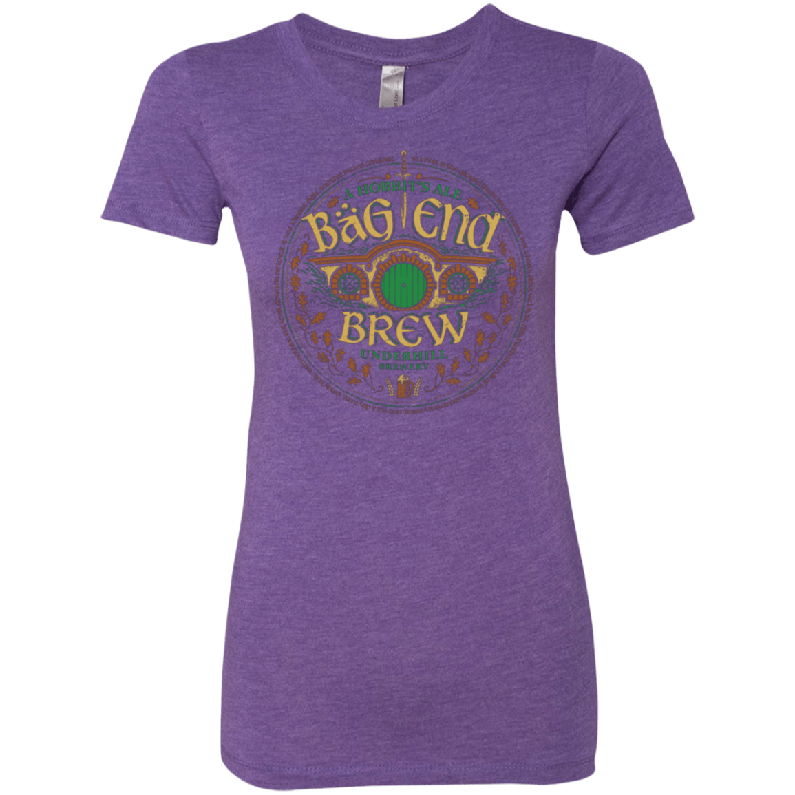 T-Shirts Purple Rush / Small Bag End Brew Women's Triblend T-Shirt