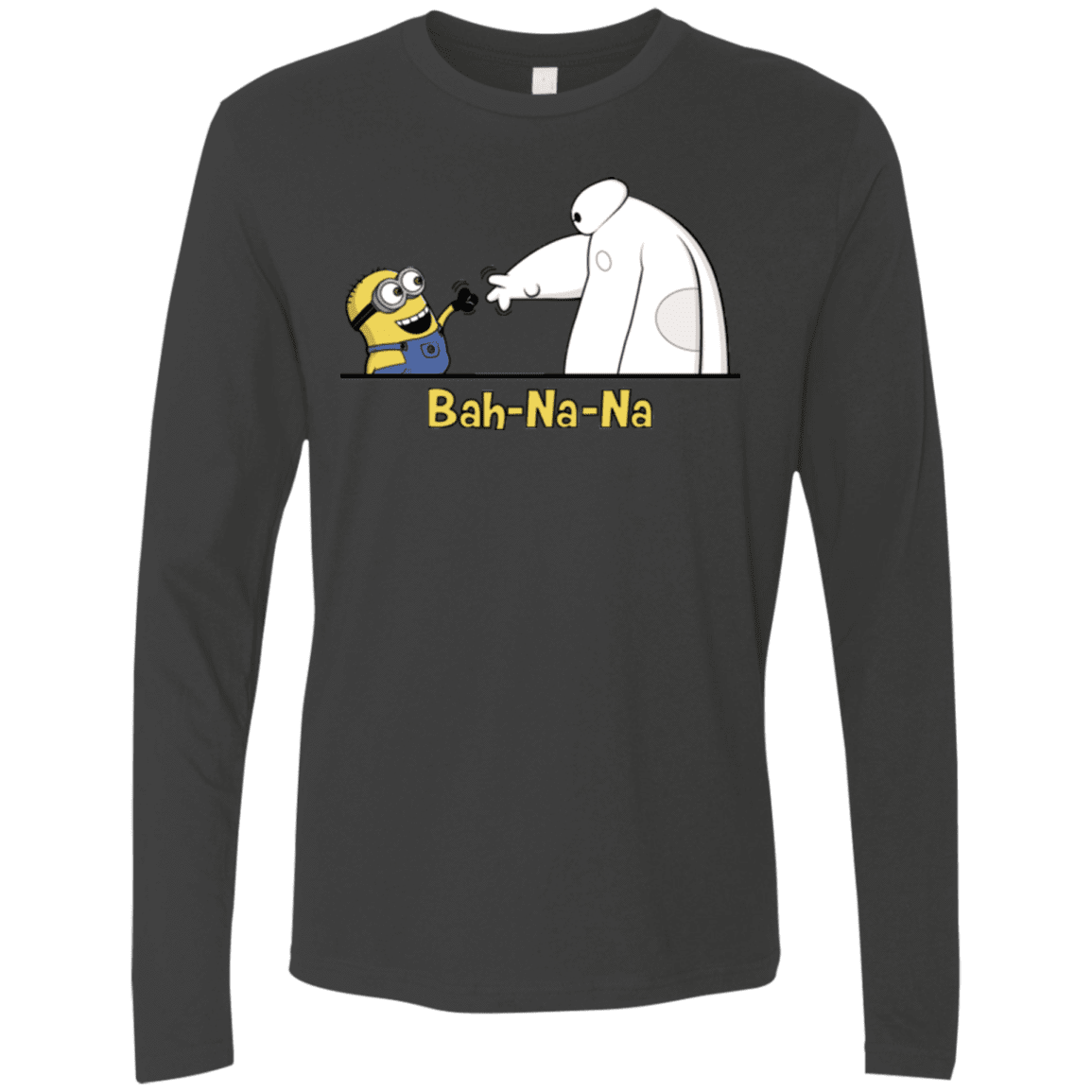 T-Shirts Heavy Metal / S Bah-Na-Na Men's Premium Long Sleeve