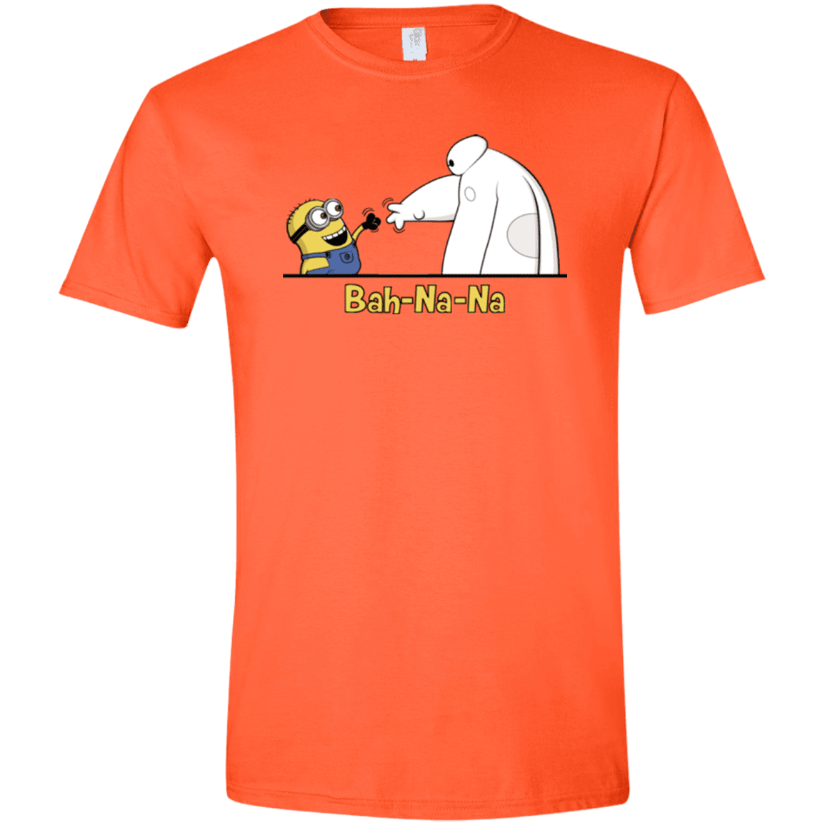 T-Shirts Orange / S Bah-Na-Na Men's Semi-Fitted Softstyle