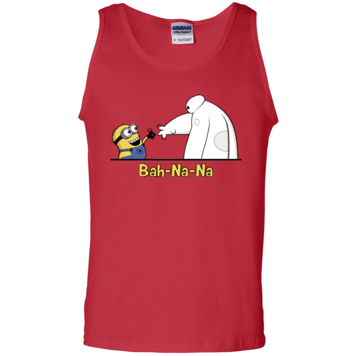 T-Shirts Red / S Bah-Na-Na Men's Tank Top
