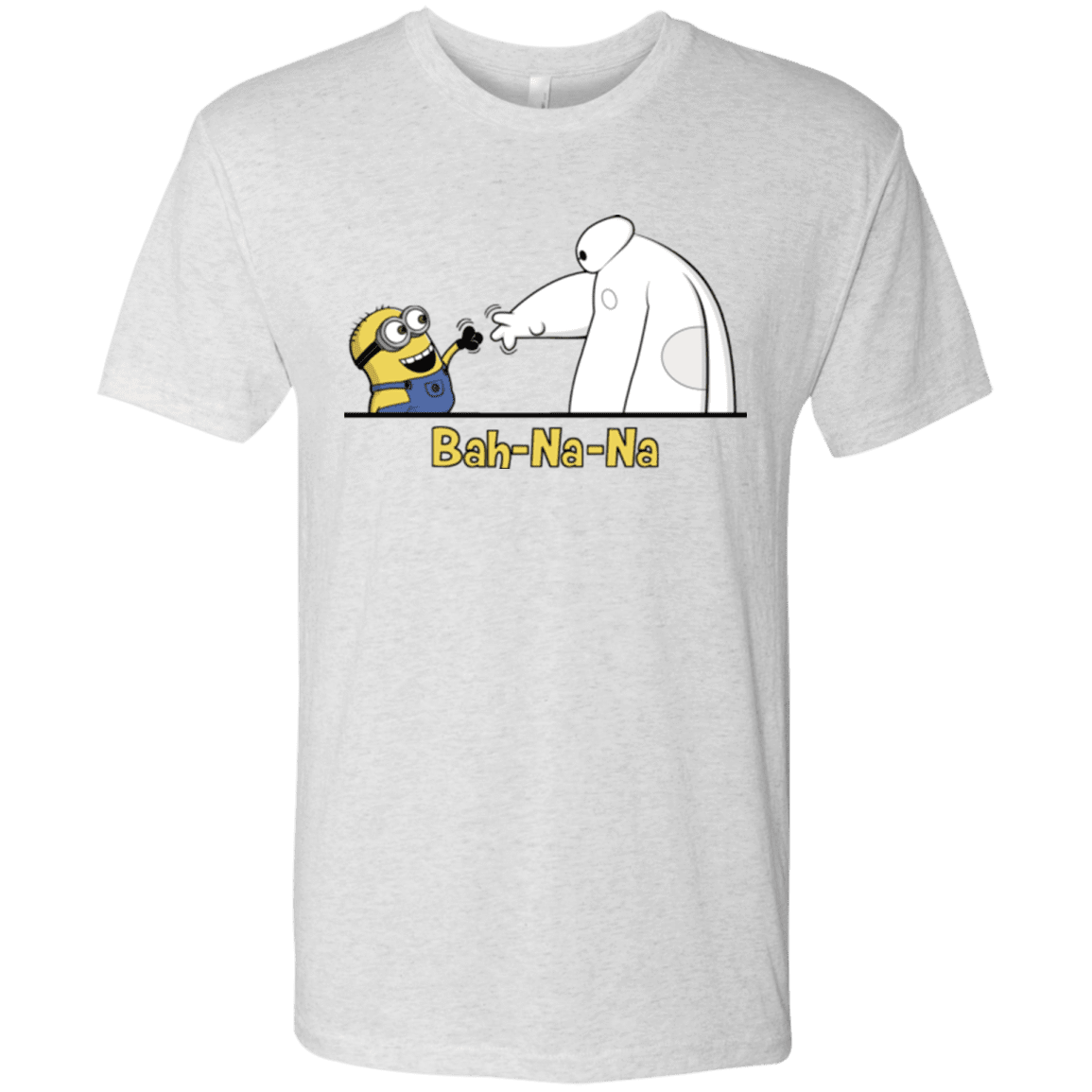 T-Shirts Heather White / S Bah-Na-Na Men's Triblend T-Shirt