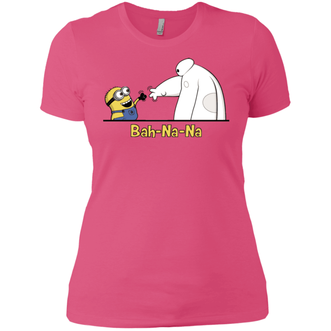 T-Shirts Hot Pink / X-Small Bah-Na-Na Women's Premium T-Shirt