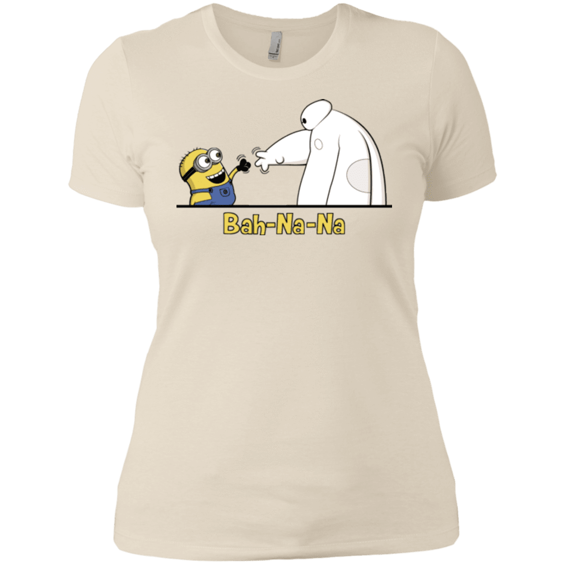 T-Shirts Ivory/ / X-Small Bah-Na-Na Women's Premium T-Shirt