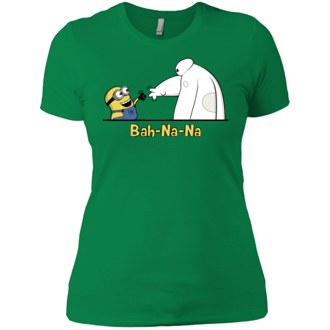 T-Shirts Kelly Green / X-Small Bah-Na-Na Women's Premium T-Shirt