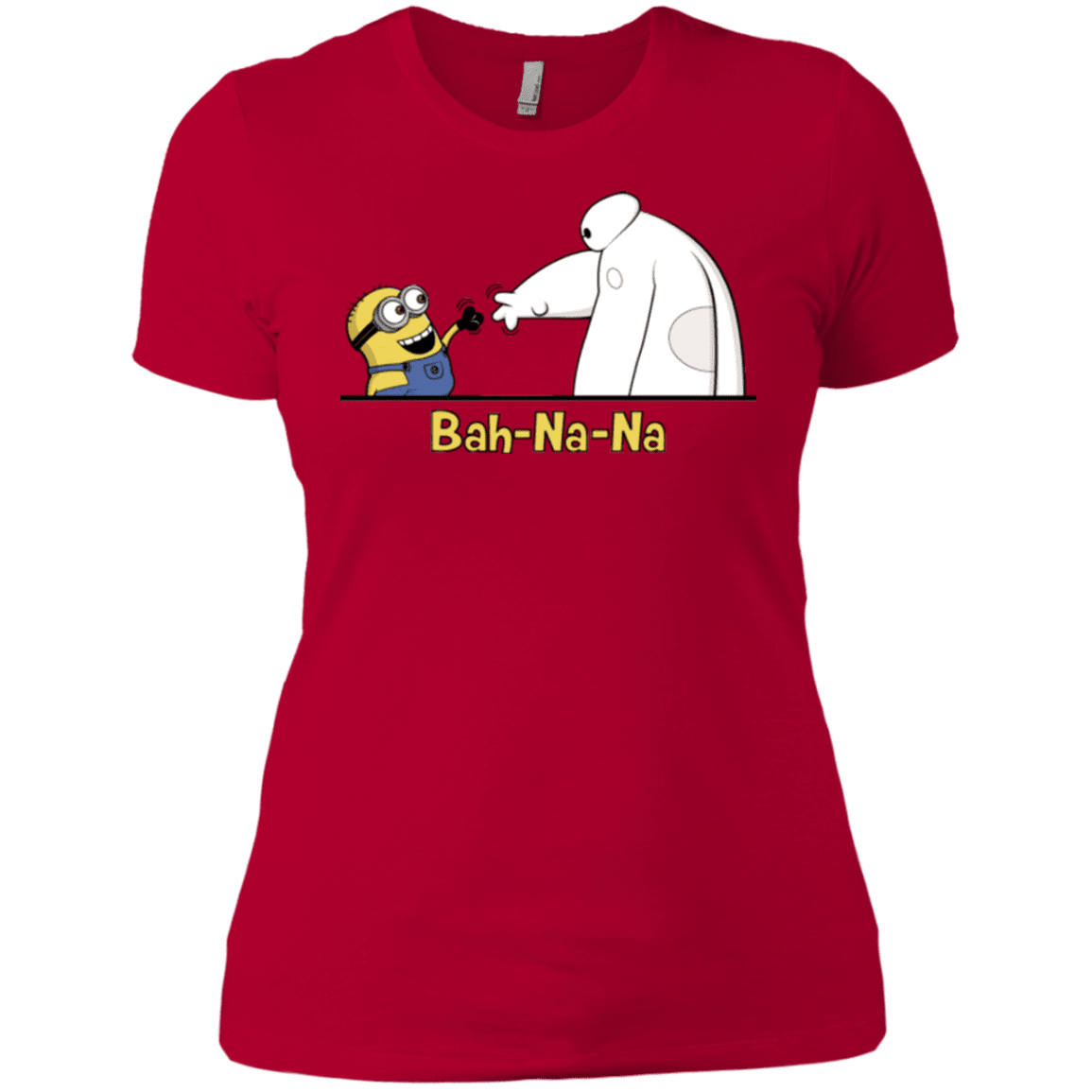 T-Shirts Red / X-Small Bah-Na-Na Women's Premium T-Shirt
