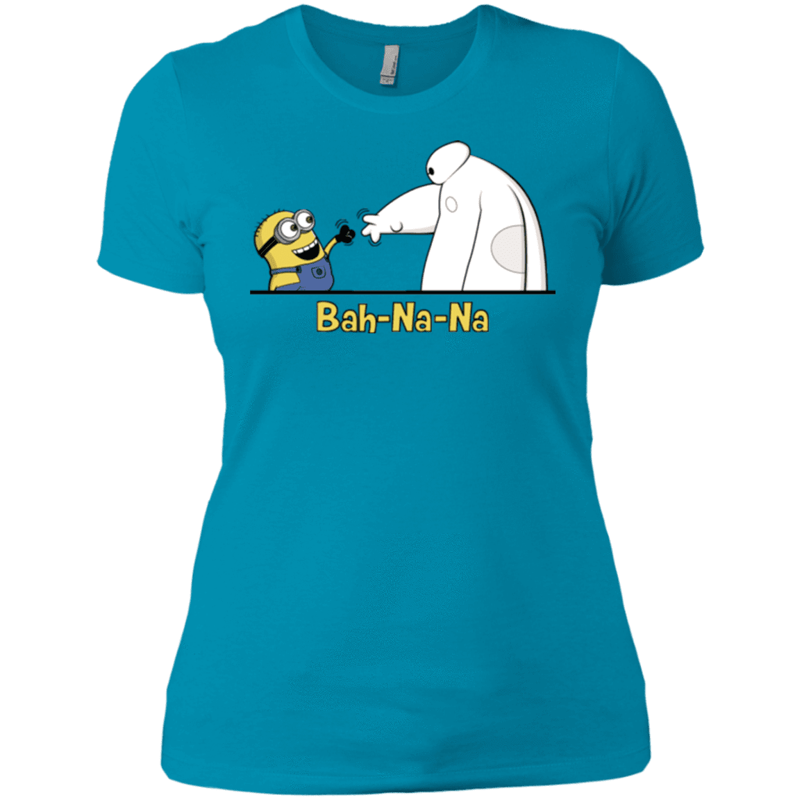 T-Shirts Turquoise / X-Small Bah-Na-Na Women's Premium T-Shirt