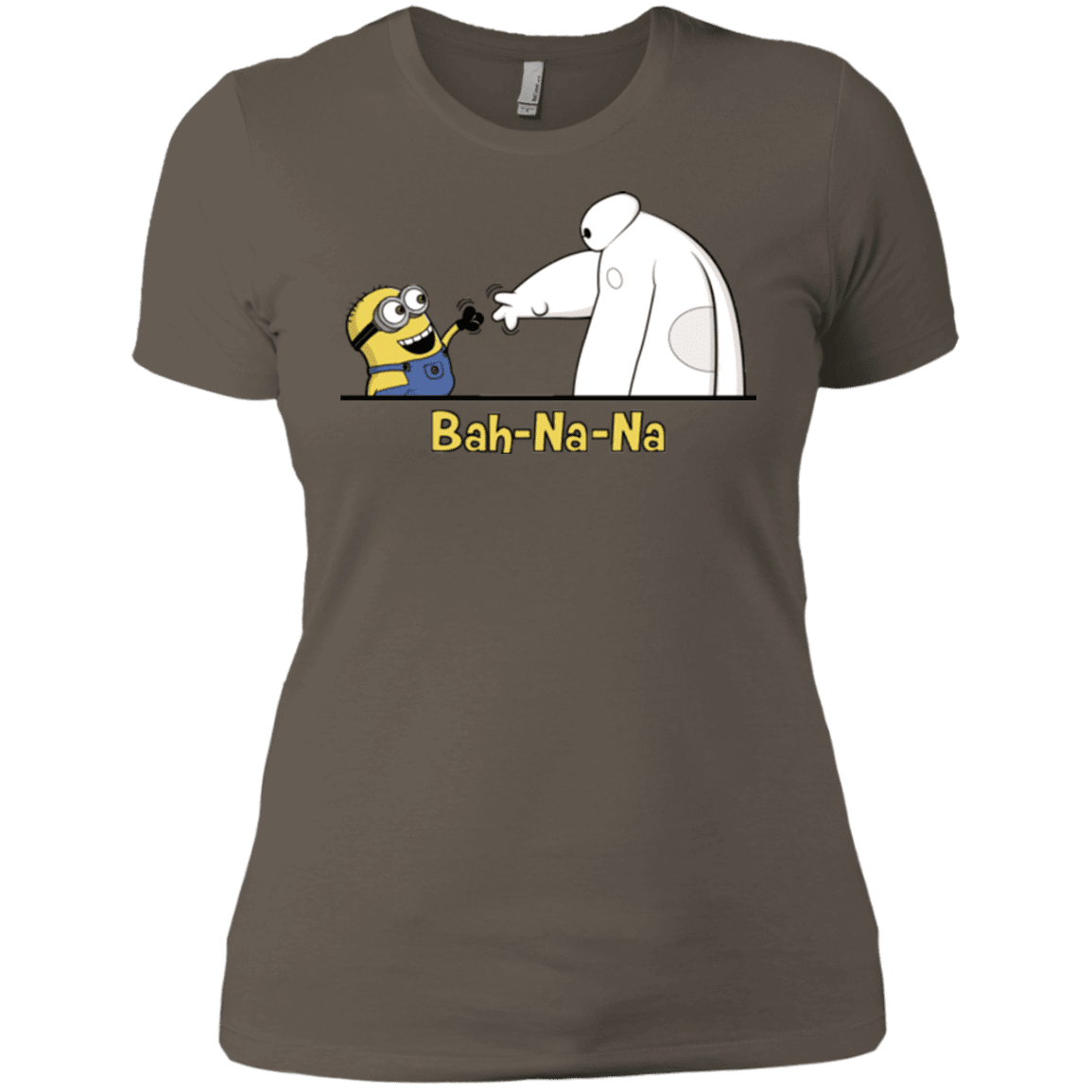 T-Shirts Warm Grey / X-Small Bah-Na-Na Women's Premium T-Shirt