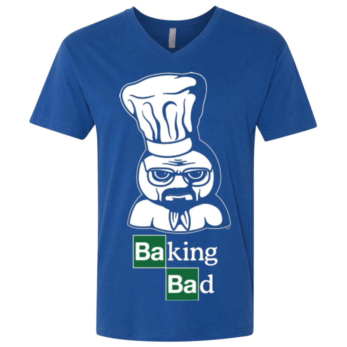 T-Shirts Royal / X-Small Baking Bad Men's Premium V-Neck