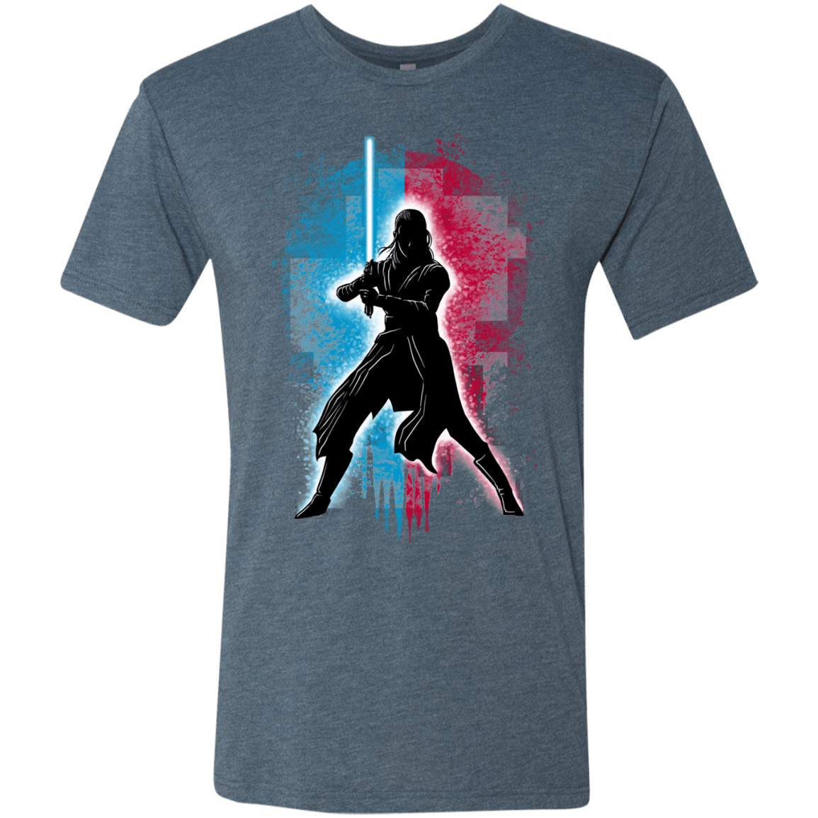 T-Shirts Indigo / Small Balance Knight Men's Triblend T-Shirt