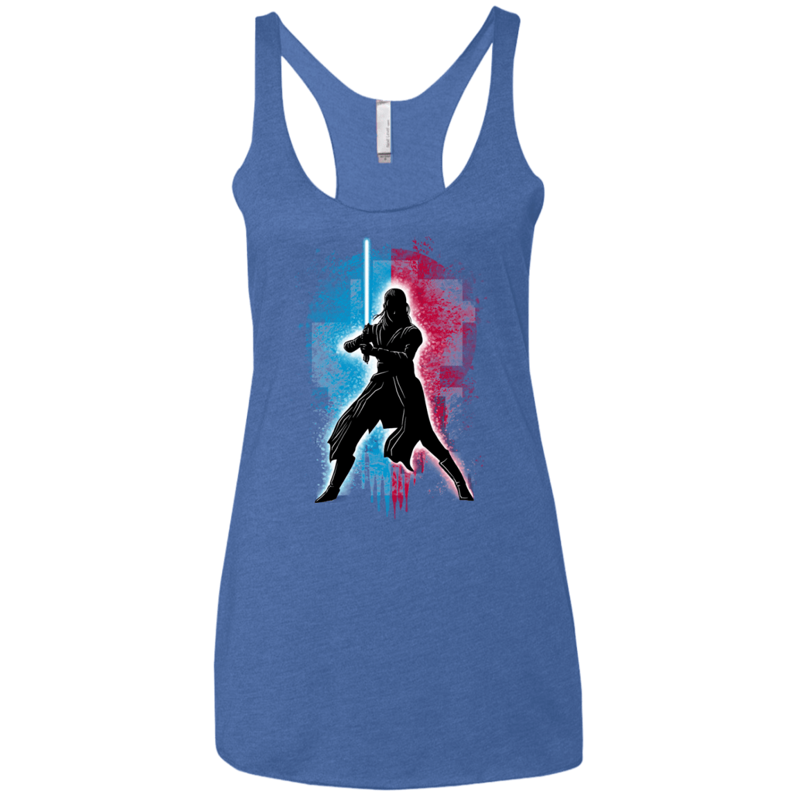 T-Shirts Vintage Royal / X-Small Balance Knight Women's Triblend Racerback Tank