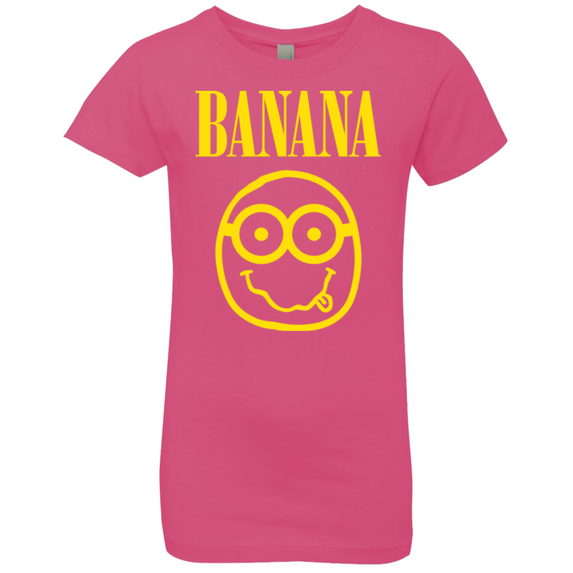 T-Shirts Hot Pink / YXS Banana Girls Premium T-Shirt