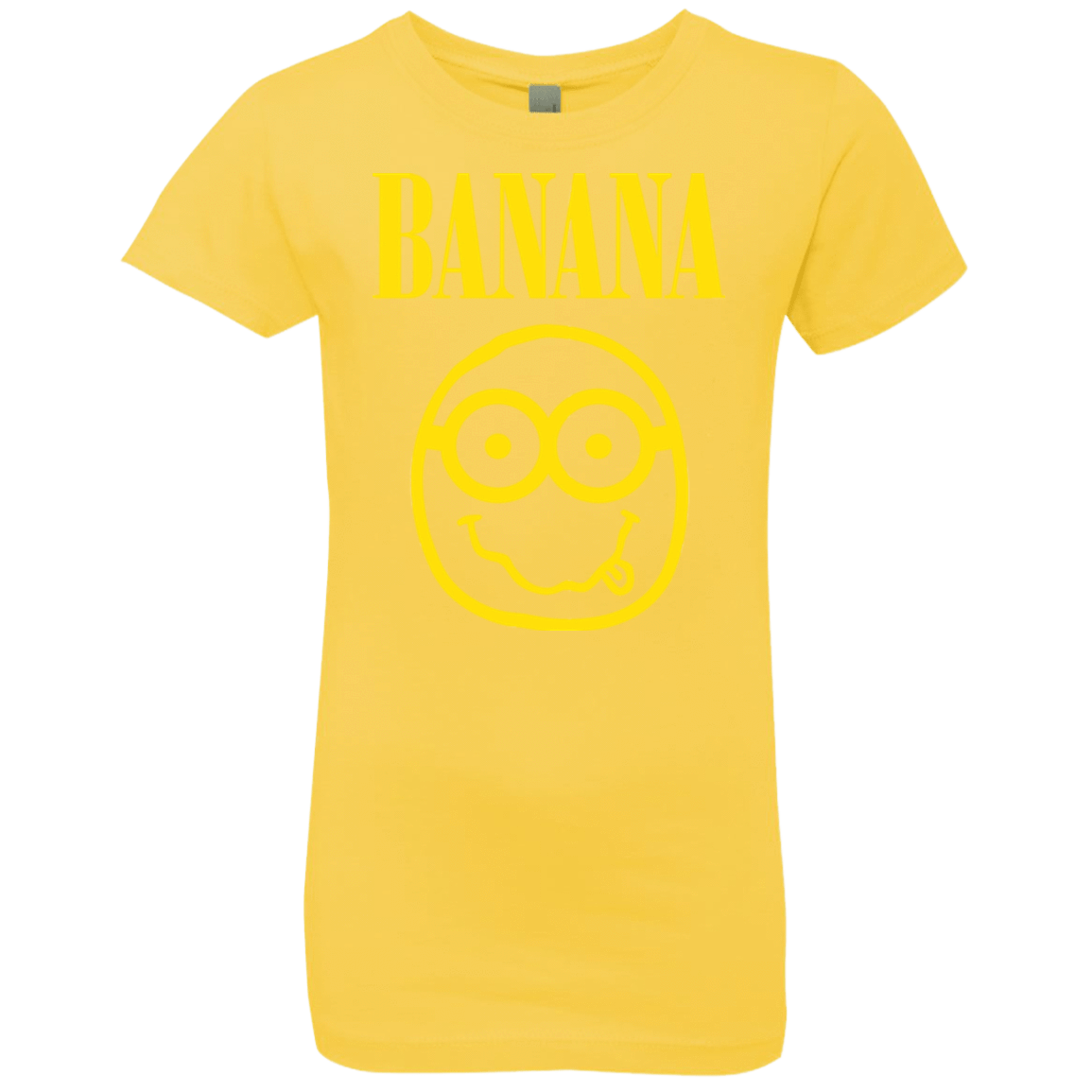 T-Shirts Vibrant Yellow / YXS Banana Girls Premium T-Shirt