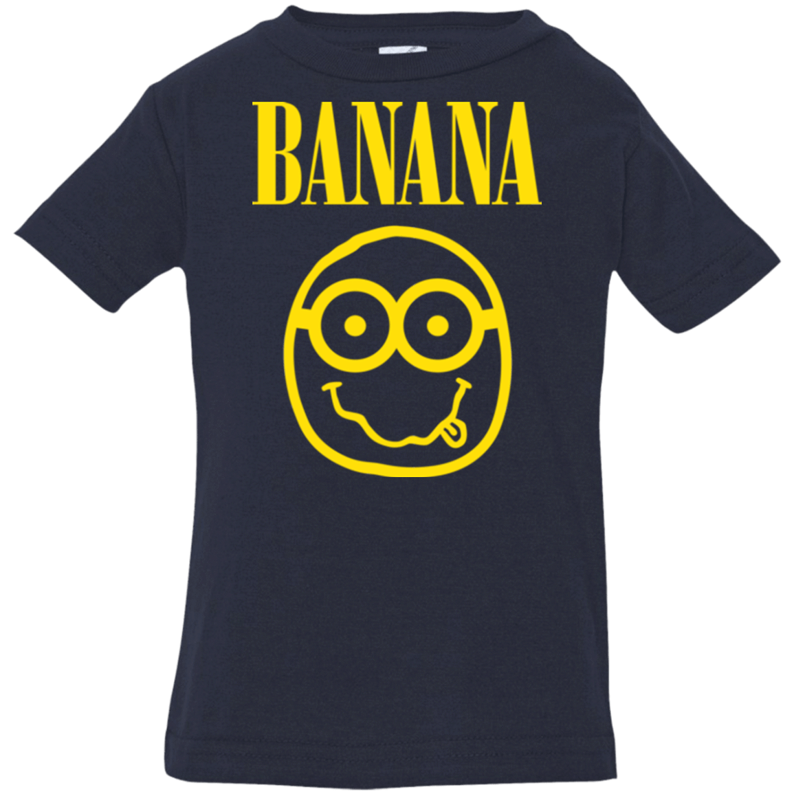 T-Shirts Navy / 6 Months Banana Infant PremiumT-Shirt
