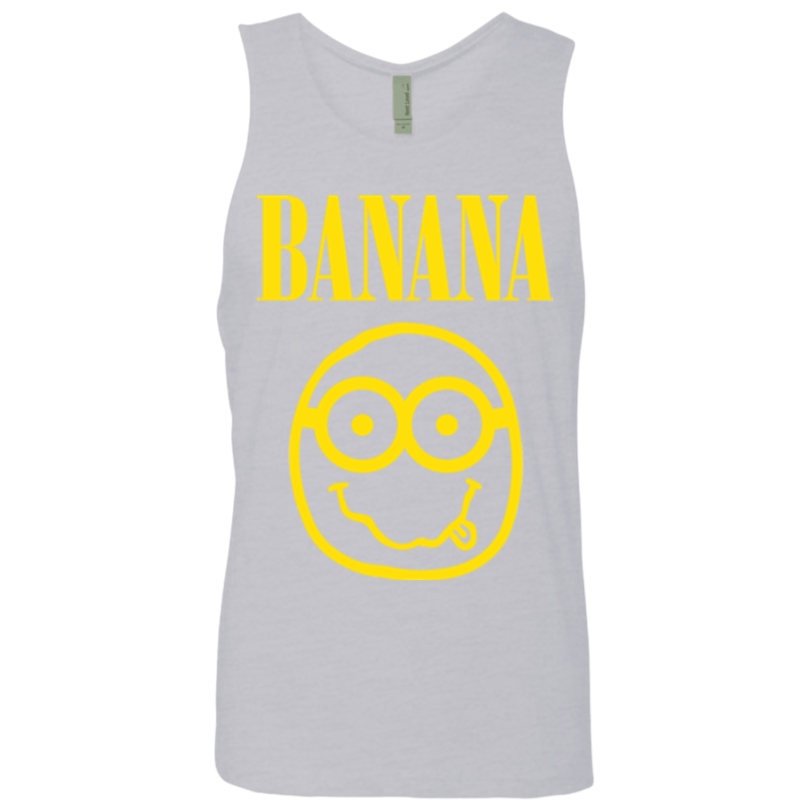 T-Shirts Heather Grey / Small Banana Men's Premium Tank Top