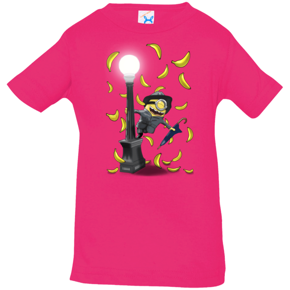 T-Shirts Hot Pink / 6 Months Banana Rain Infant Premium T-Shirt