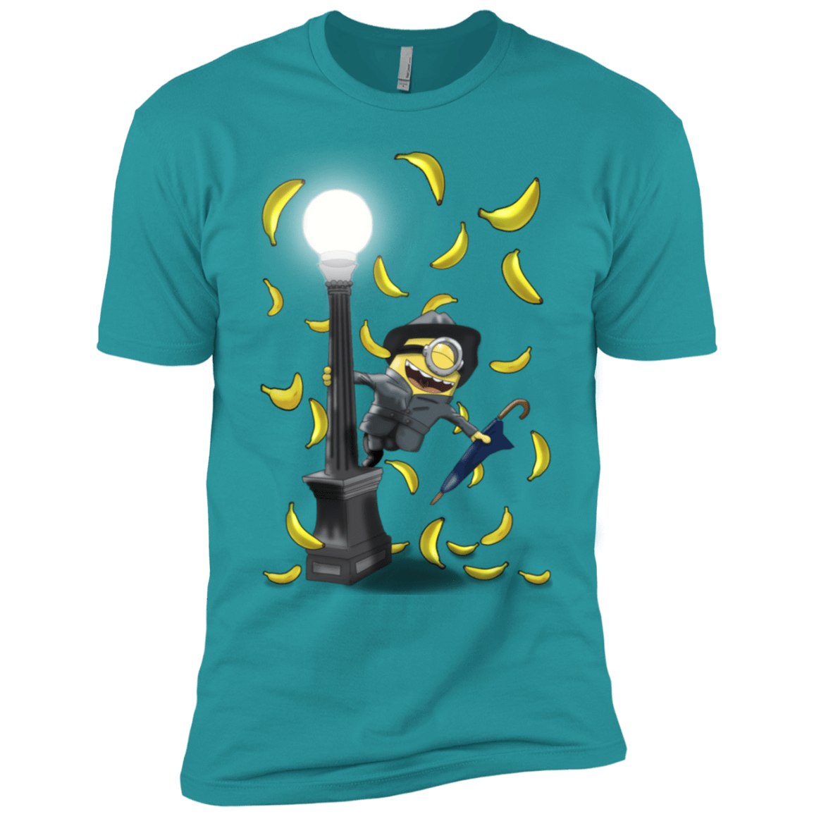 T-Shirts Tahiti Blue / X-Small Banana Rain Men's Premium T-Shirt