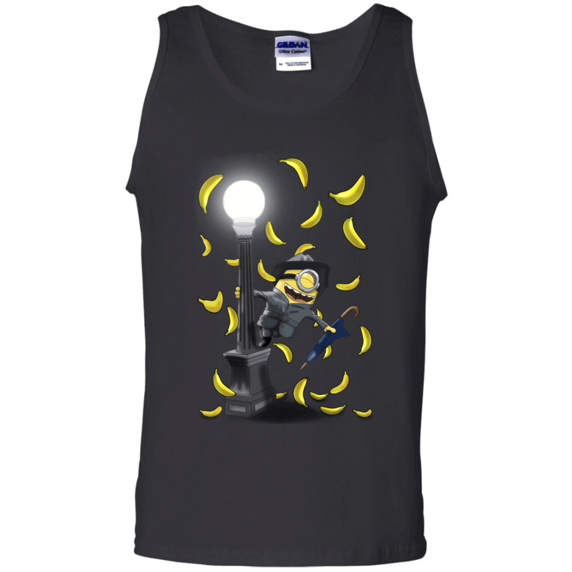 T-Shirts Black / S Banana Rain Men's Tank Top