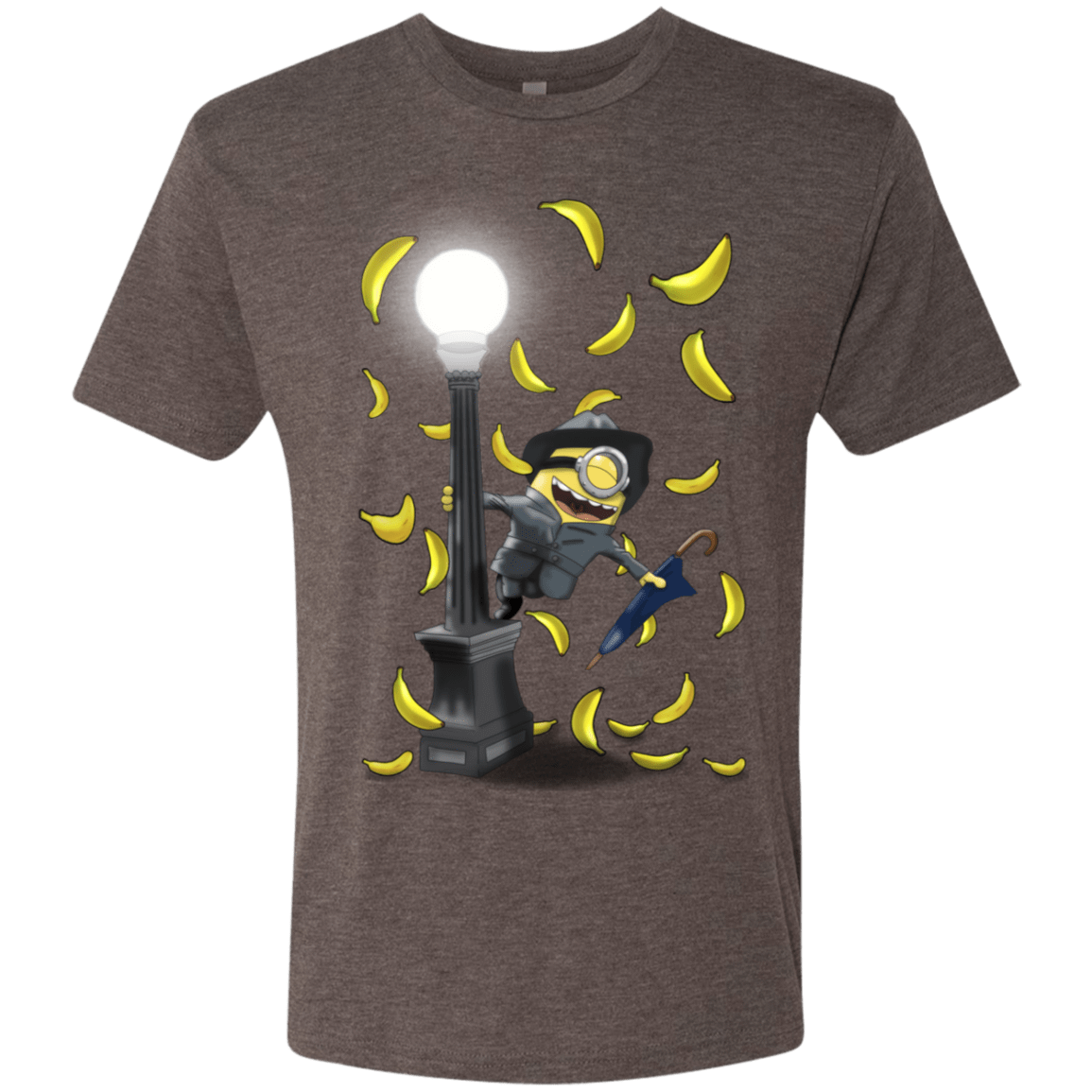 T-Shirts Macchiato / S Banana Rain Men's Triblend T-Shirt