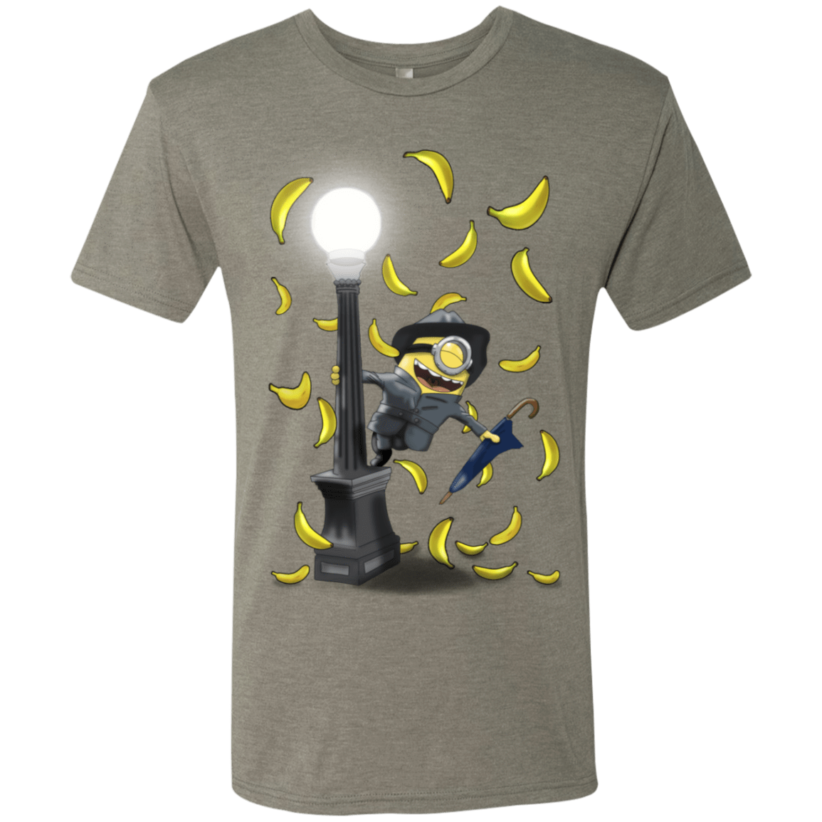 T-Shirts Venetian Grey / S Banana Rain Men's Triblend T-Shirt