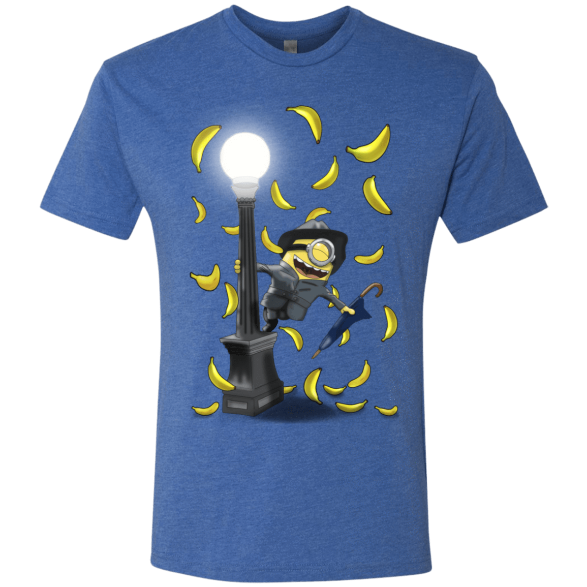 T-Shirts Vintage Royal / S Banana Rain Men's Triblend T-Shirt