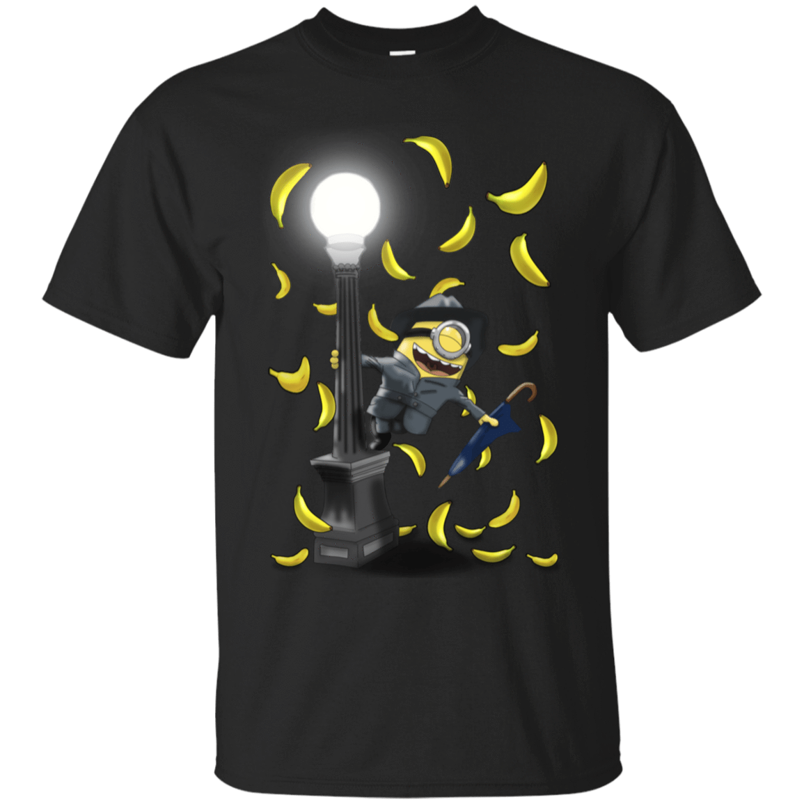 T-Shirts Black / S Banana Rain T-Shirt