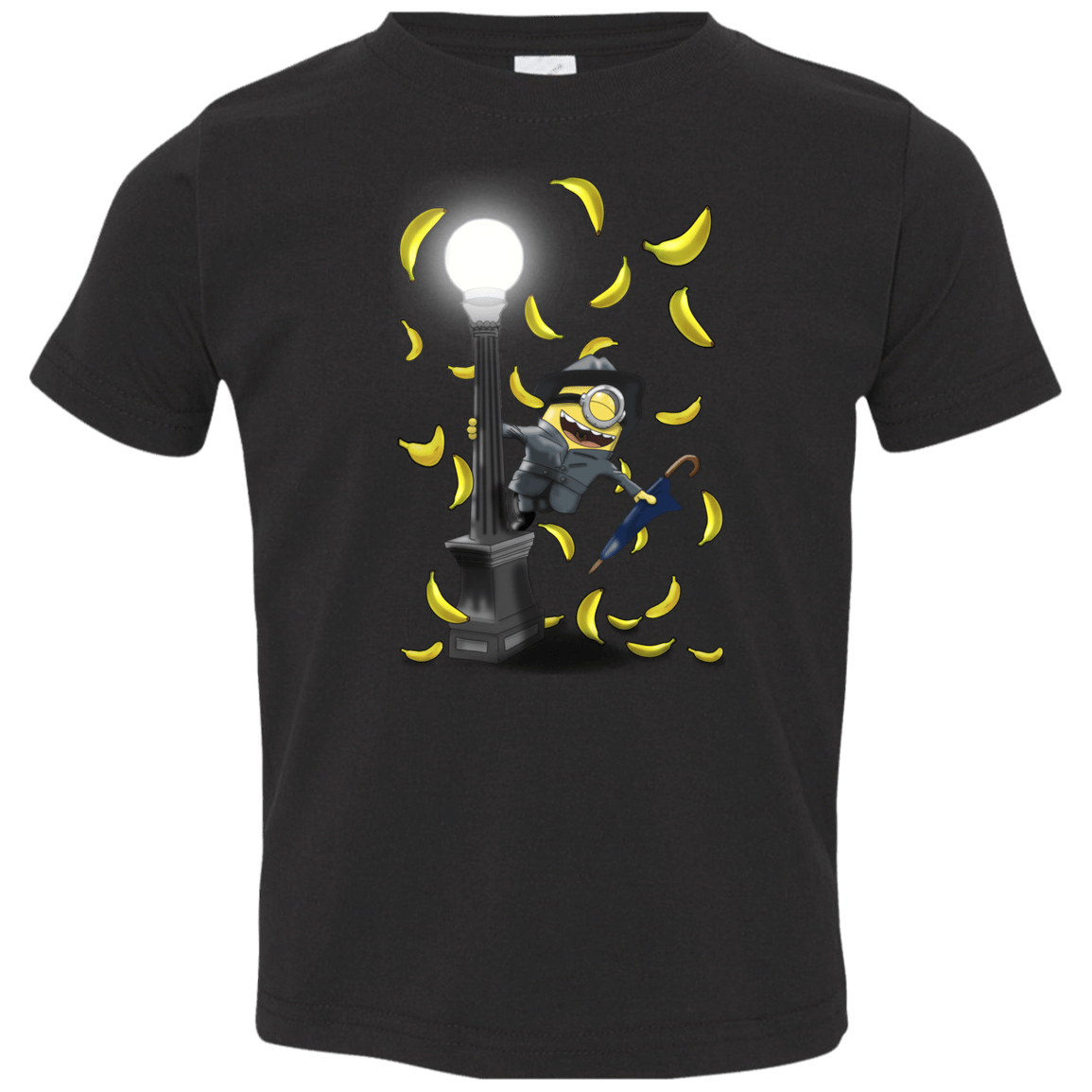 T-Shirts Black / 2T Banana Rain Toddler Premium T-Shirt