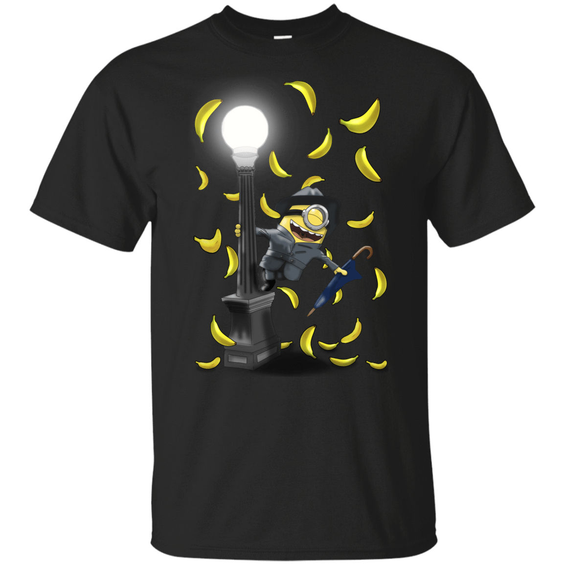 T-Shirts Black / YXS Banana Rain Youth T-Shirt