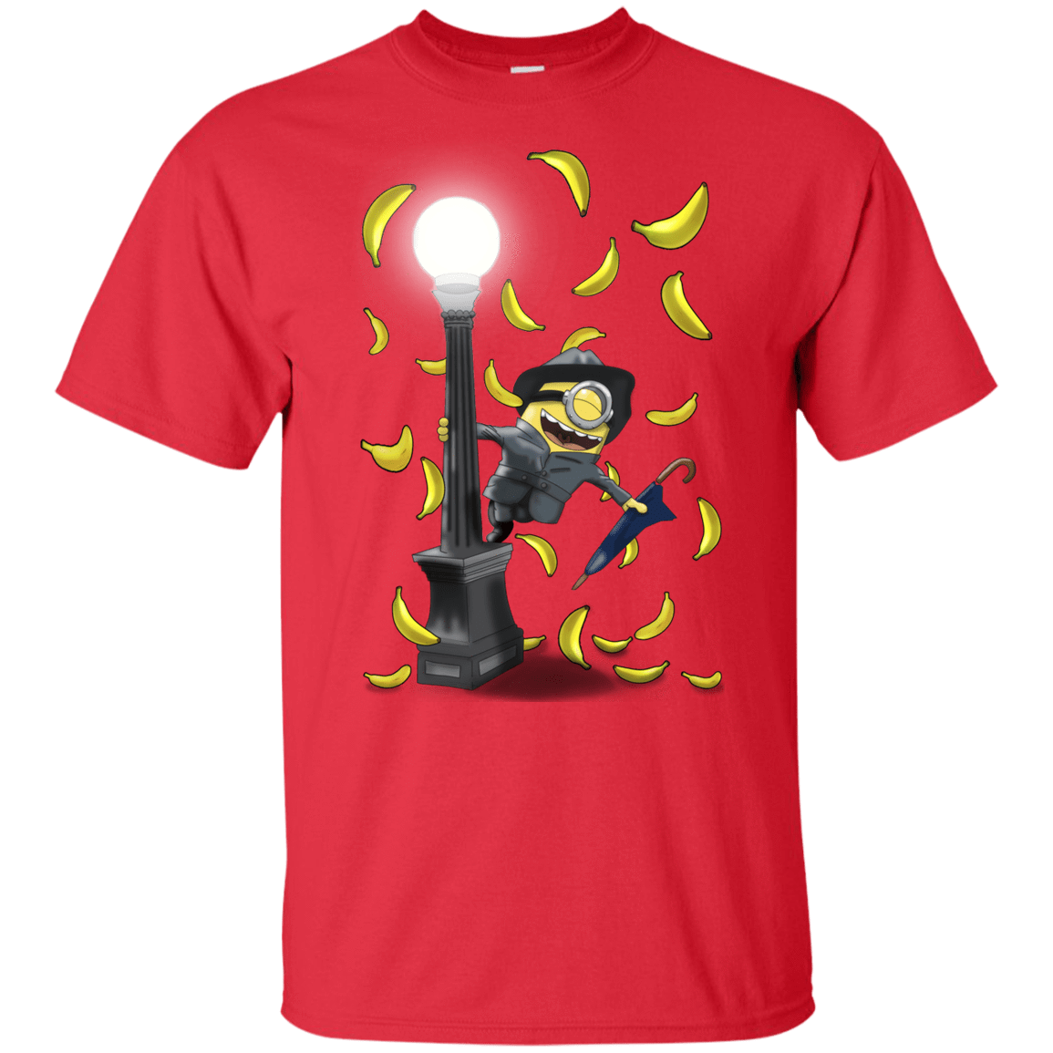 T-Shirts Red / YXS Banana Rain Youth T-Shirt