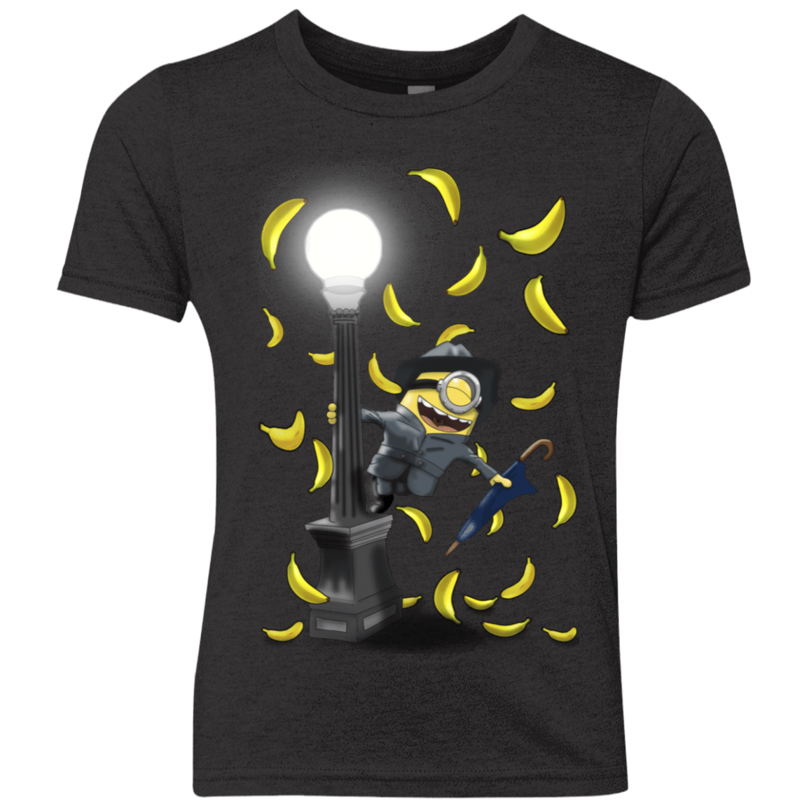 T-Shirts Vintage Black / YXS Banana Rain Youth Triblend T-Shirt